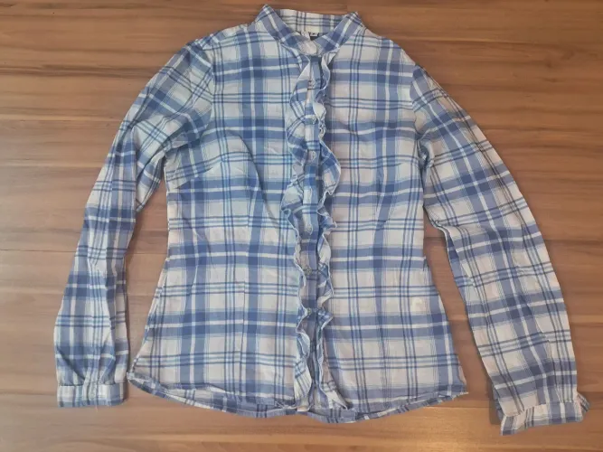 Camisa Xadrez Feminina P *Novinha