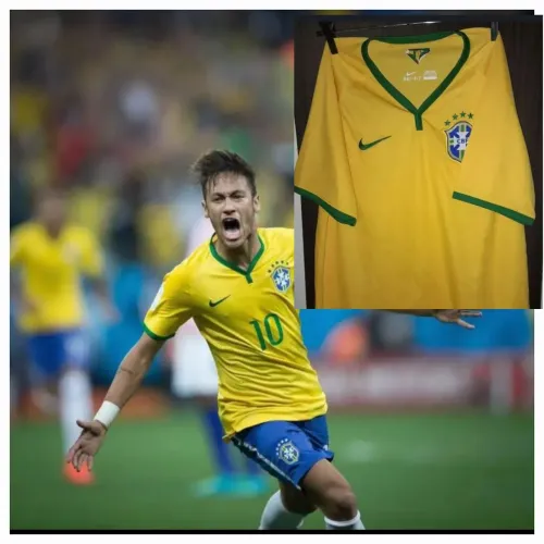 CAMISA SELEÇÃO BRASILEIRA 2014 #10/ G