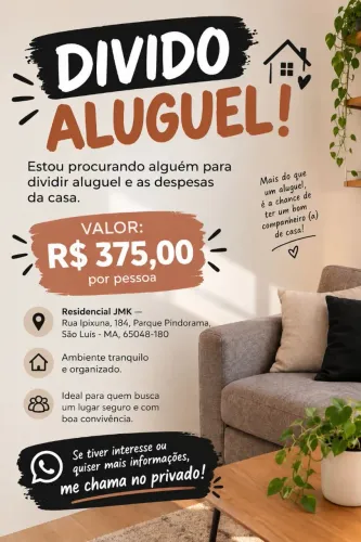 Procura-se Mulheres pra dividir apartamento 