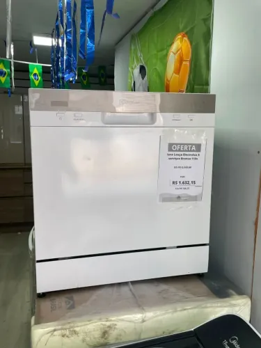 Lava-Louças Electrolux 8 Serviços Branco com Função Higienizar - 127v