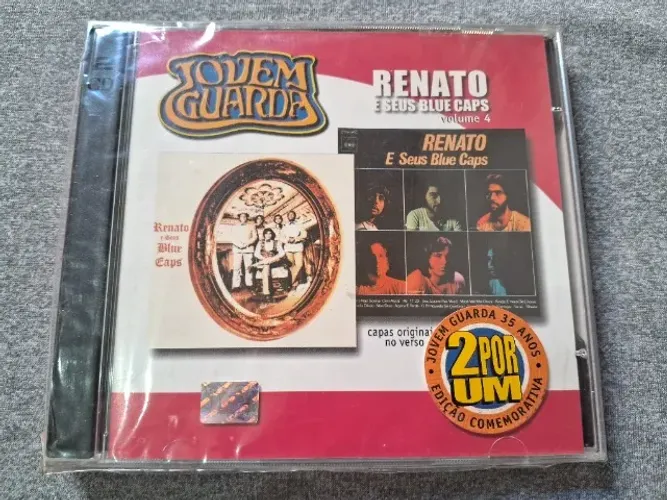 Cd duplo Renato e Seus Blue Caps 35 anos Vol. 4 lacrado