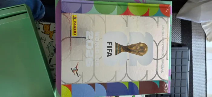 Álbum capa dura prata da copa 2026
