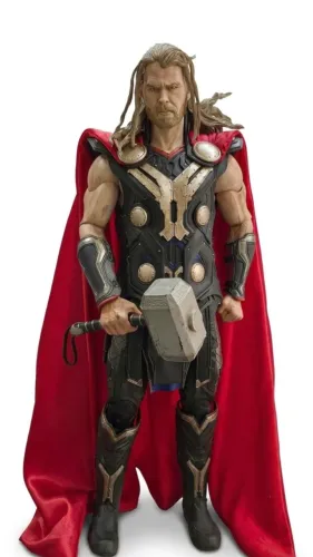 Action Figure Thor Neca 1/4 45cm Marvel 2013 O Mundo Sombrio (Usado)