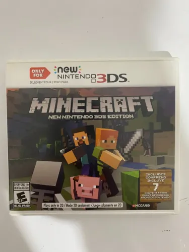 Jogo Minecraft New Nintendo 3DS Edition