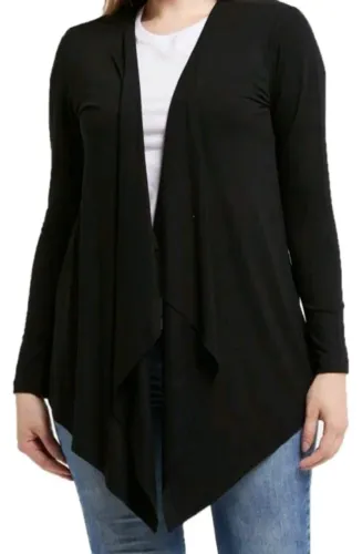 CARDIGAN PRETO GG MANGA LONGA