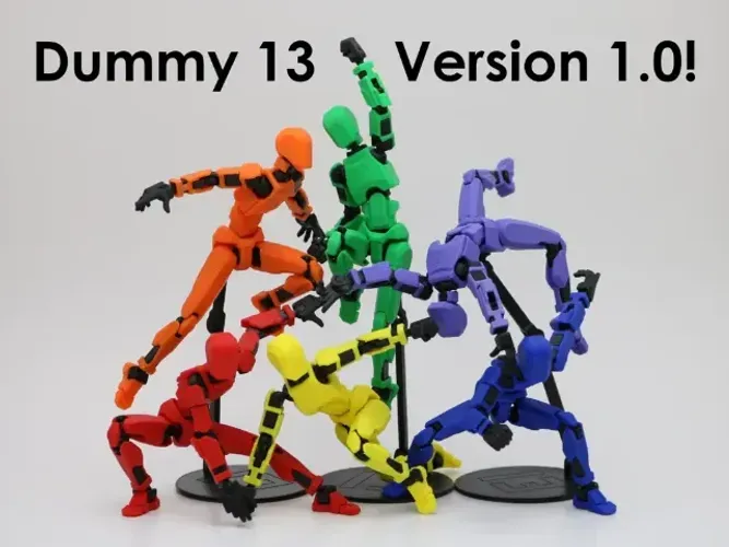 Boneco articulado Dummy 13