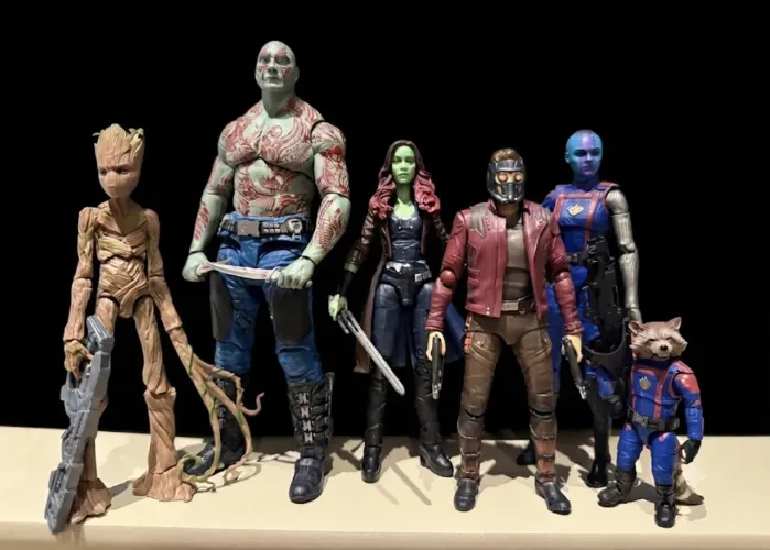 Marvel Legends Guaediões da Galáxia (Set)
