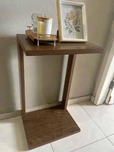 Banquinha mesinha para sofá