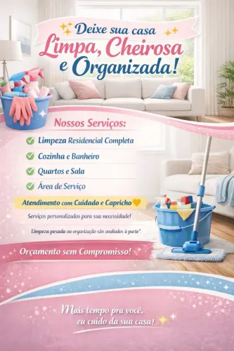 Diária de limpeza 