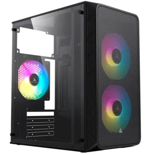 Gabinete gamer novo lacrado! Aviator, com 2 ventoinhas!