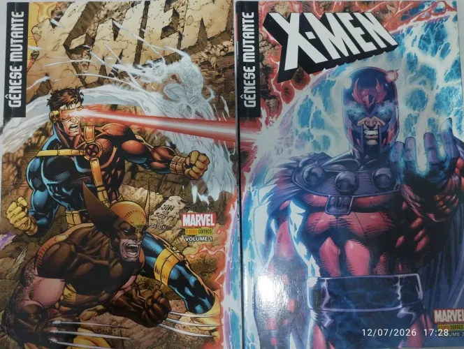 HQ quadrinhos Marvel X-Men Gênese Mutante