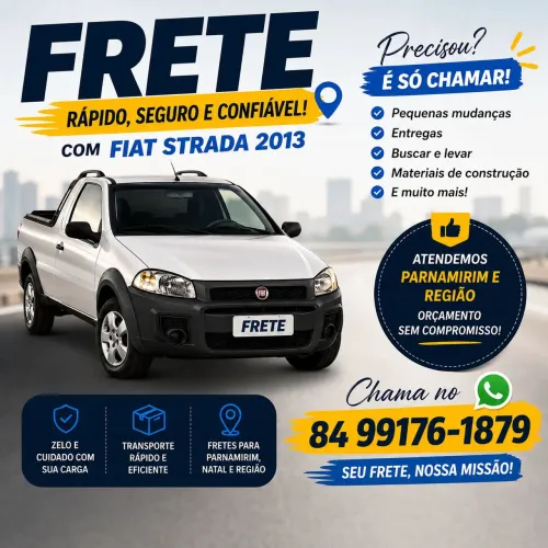 Frete Rápido em Parnamirim 