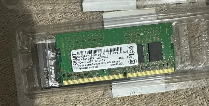 Memória ram ddr4 4gb