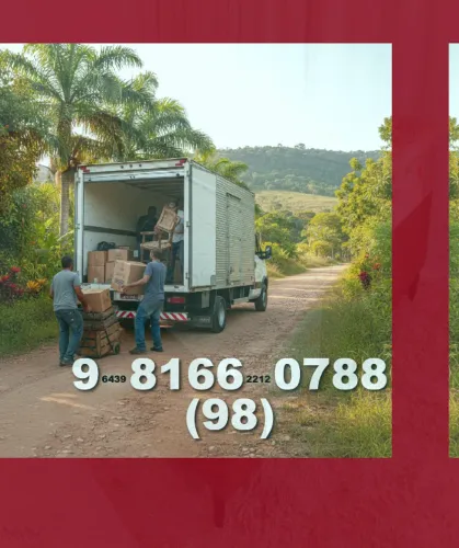 Frete? Mudança Amorim / Raposa / Paço do Lumiar / São Luís - 98\9( *)?