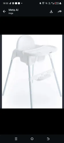 Cadeira de alimentação