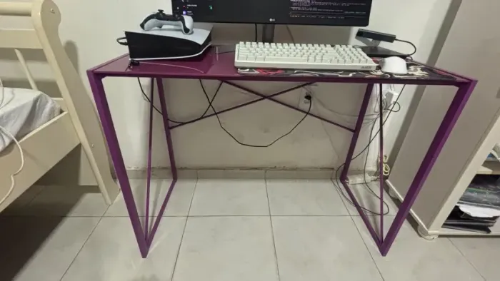 mesa de vidro 1mx50cm