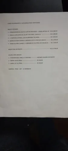 Equipamentos para cervejaria artesanal