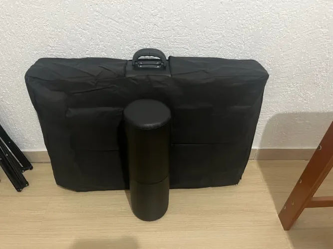 Maca Portátil Dobrável Santa Fé Pro 300kg - Preto