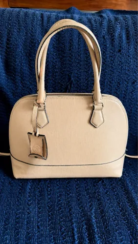 Bolsa Feminina em Couro Legítimo | Nude/Bege | Clássica e Elegante