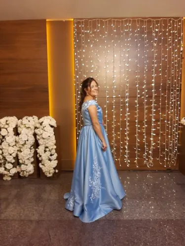 VESTIDO DE FESTA, MADRINHA OU MÃE DA NOIVA