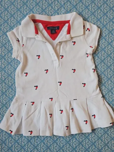 Vestido infantil Tommy Hilfiger - 6 a 9 meses