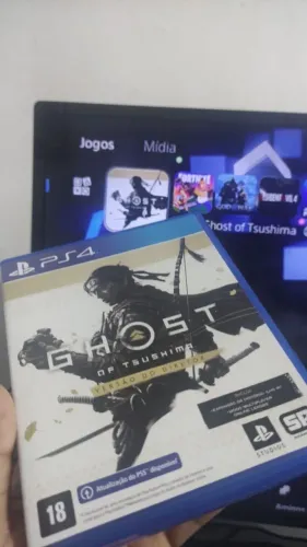 Ghost of tsushima versão do diretor/ dlc ilha iki