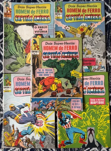 Capitão Z EBAL - Homem de Ferro e Capitão América