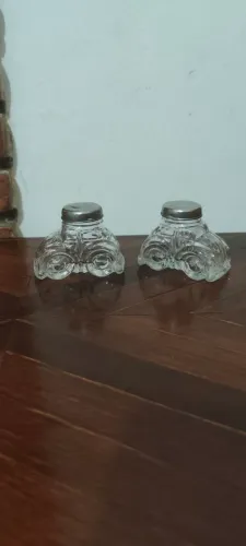 Par de Mini Baleiros em Vidro - Formato de Carro