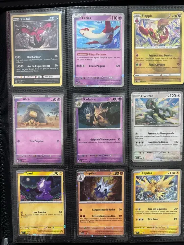 Lote Pokémon tcg, todas NM antigas e novas