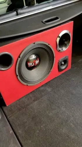 Caixa Trio Completa - Bomber Rush 1000W + Qualidade JBL