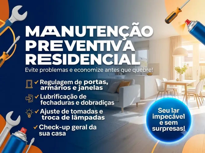 MANUTENÇÃO PREVENTIVA RESIDENCIAL - JOINVILLE.