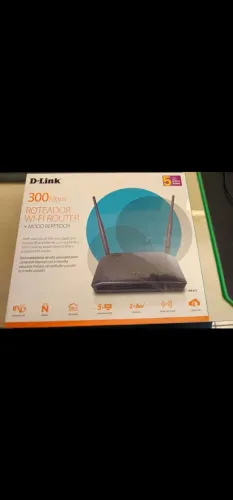 Roteador E Repetidor Wi-Fi D-Link DIR-615 300Mbps 2 Antenas