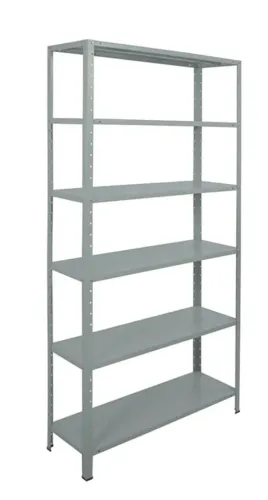 Estante de aço leve com 6 Prateleiras - 198cmx92cmx30cm