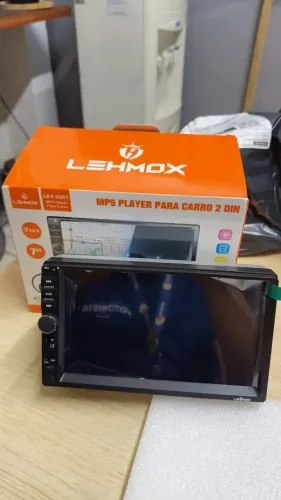 Central Multimídia Universal 2 Din Mp5 Espelhamento Android Ios Bluetooth Som Automotivo