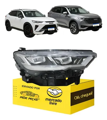 Farol Direito Gwm Haval H6 Gt 2024 2025 2026 Direito/passageiro