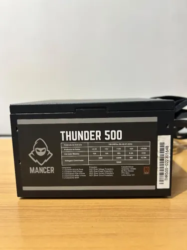 Fonte 500w 80 Plus
