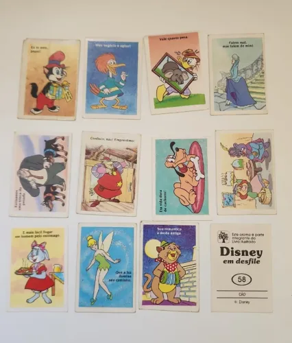 Figurinhas Disney em Desfile