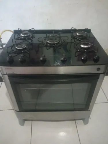 Fogão 5 bocas Esmaltec inox 