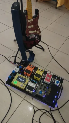Troco pedalboard em hx stomp