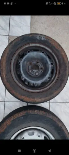 Vendo rodas de Ferro aro 14 furação 5X100