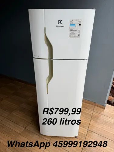 Geladeira pequena e econômica 260 litros