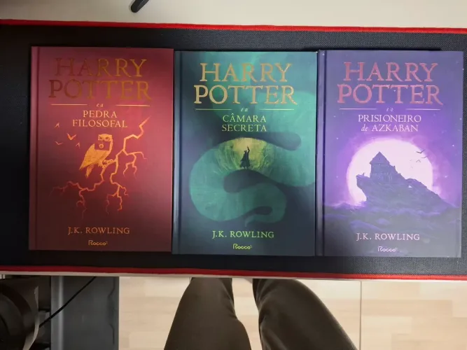 Livros Harry Potter 1, 2 e 3