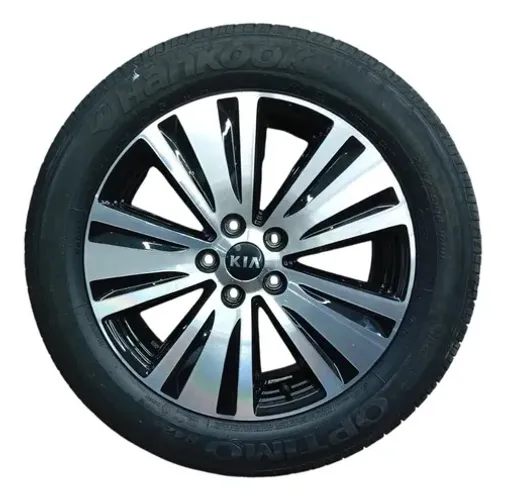 Roda Pneu 235/55 R19 Kia Sportage EX 2.0 2015 Cinza