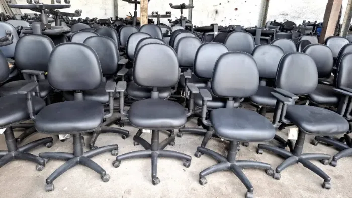 Lote de cadeiras ergonômicas back system NR17 Usadas em bom estado