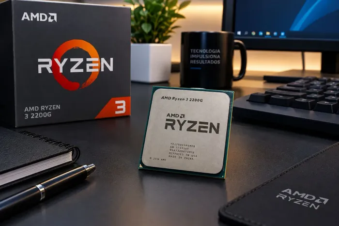 Processador AM4 Ryzen 3 2200G 