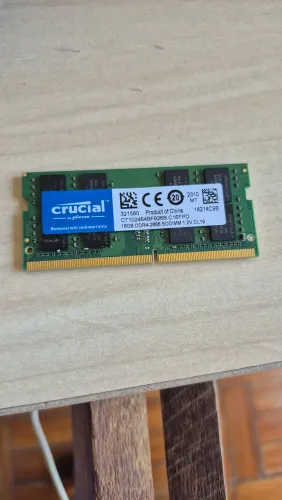 Memória RAM DDR 4 16 gb 2600MHZ