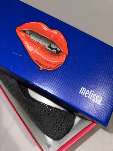 Sapatilha preta Melissa 