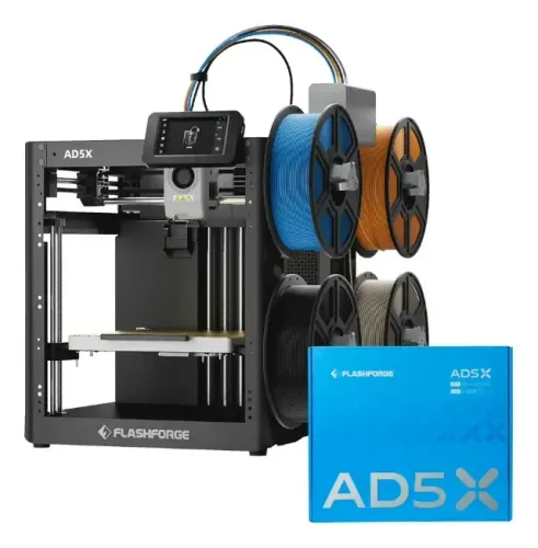 Impressora 3D Flashforge AD5X Multicolor CoreXY Nova