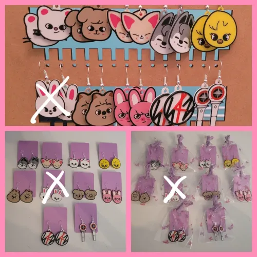 Brincos de Stray Kids! Venda de um par - especificar na hora da compra