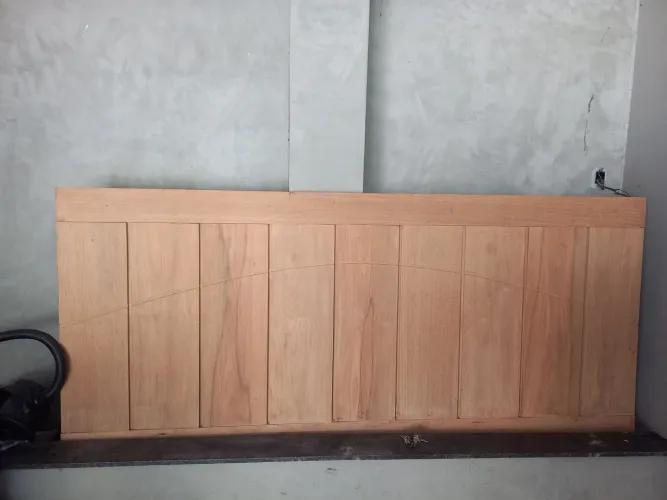Folha de porta maciça
